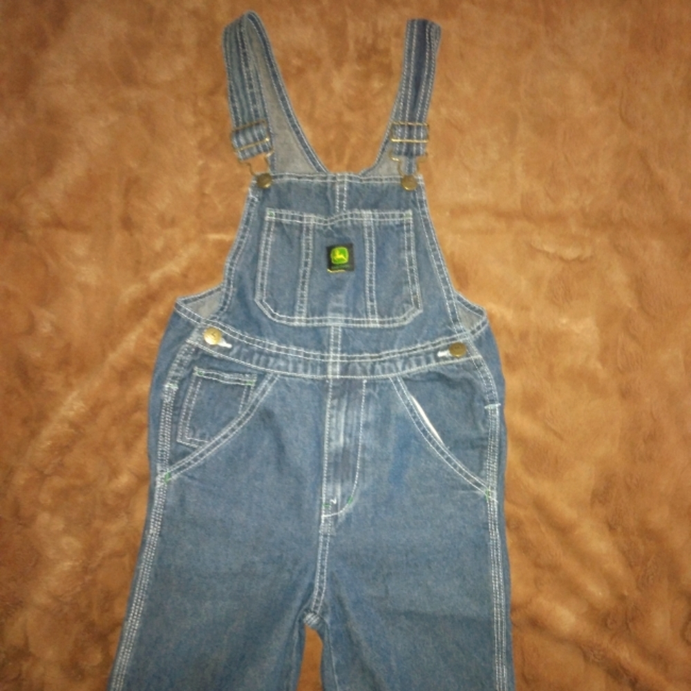 Boys' John Deere overalls